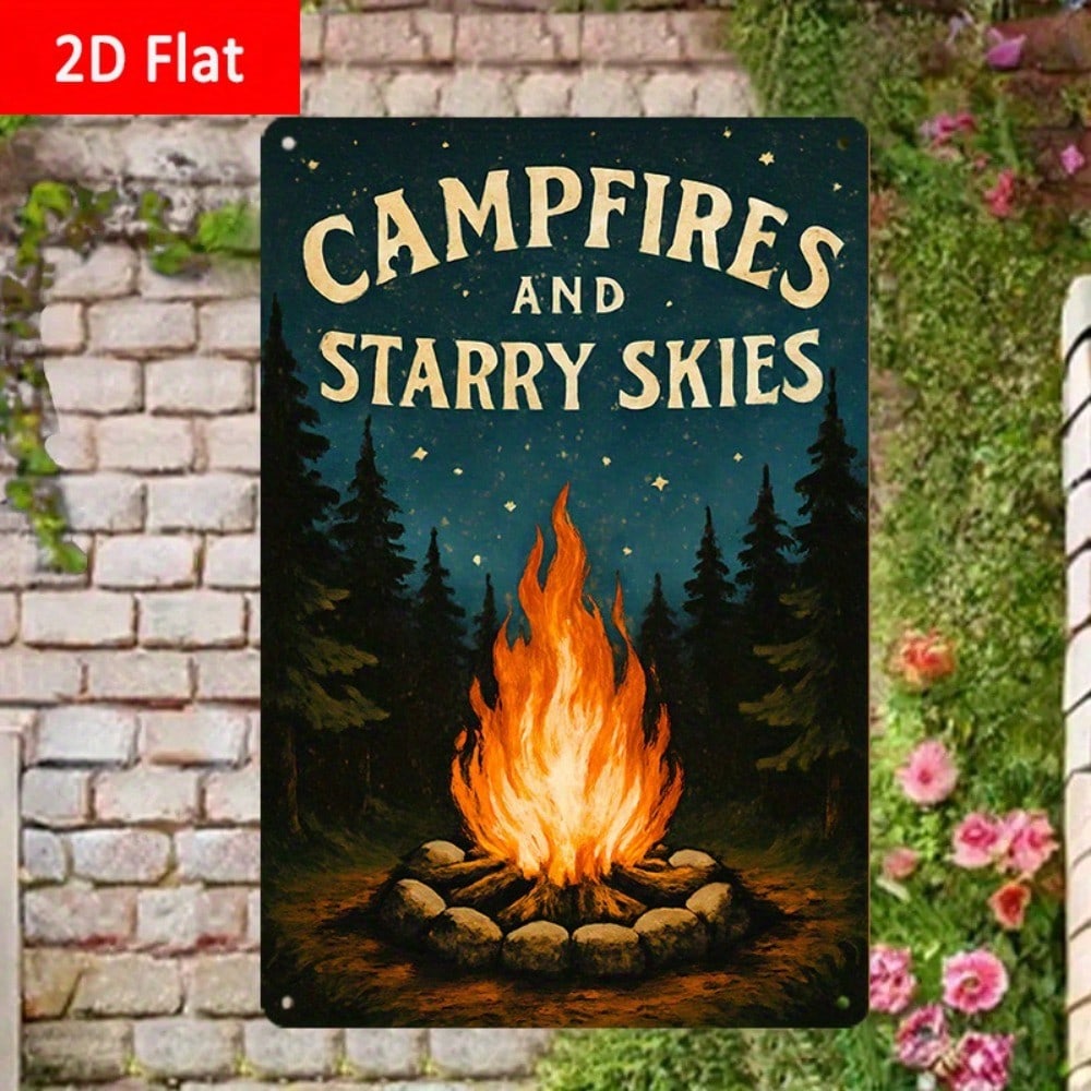 Outdoor Adventure Recreation - 1pc Tin Sign 