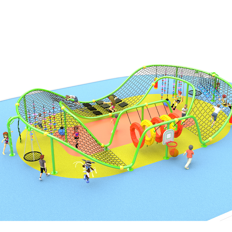 Outdoor Adventure With Kids - Customized Children's Combined Ropes Outdoor Playground