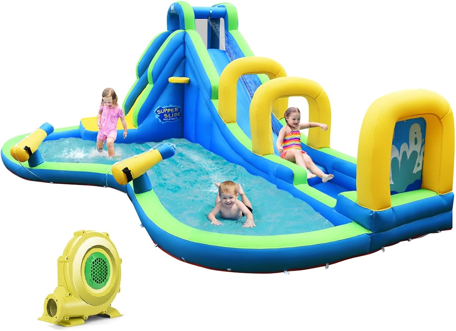 Outdoor Adventure Recreation - Inflatable Water Slide, Adventure Surfing Slide