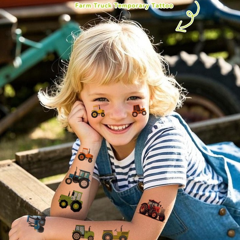 Kids Farm Adventure Tattoos 10 – обзор и цена Outdoor Adventure Farm