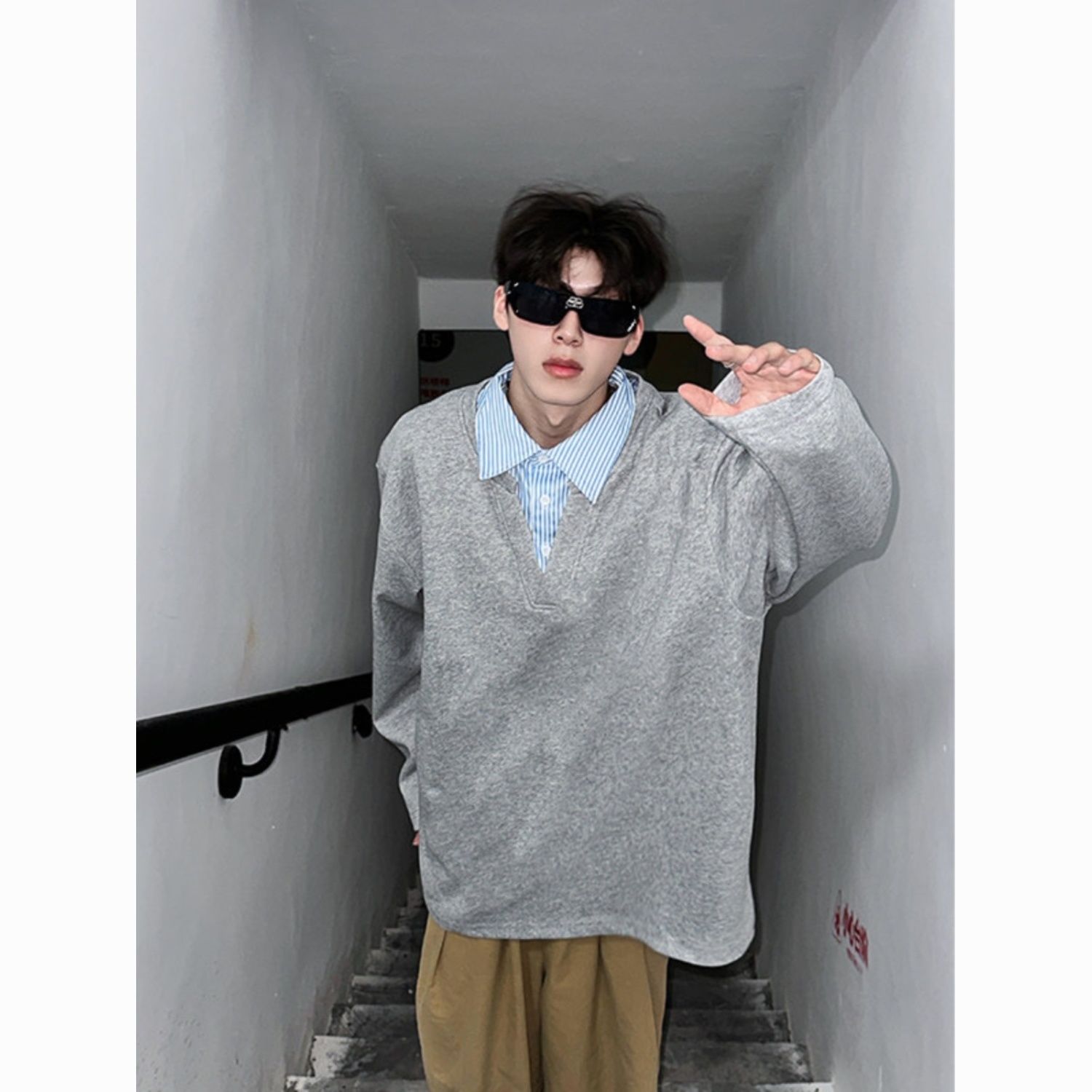 Mens No Hat Hoodies Kpop Fishi – обзор и цена Outdoor Adventure Windbreaker