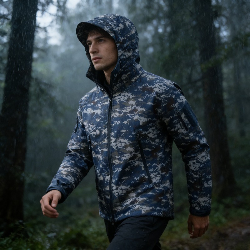 Men Waterproof Softshell Jacke – обзор и цена Outdoor Adventure Windbreaker