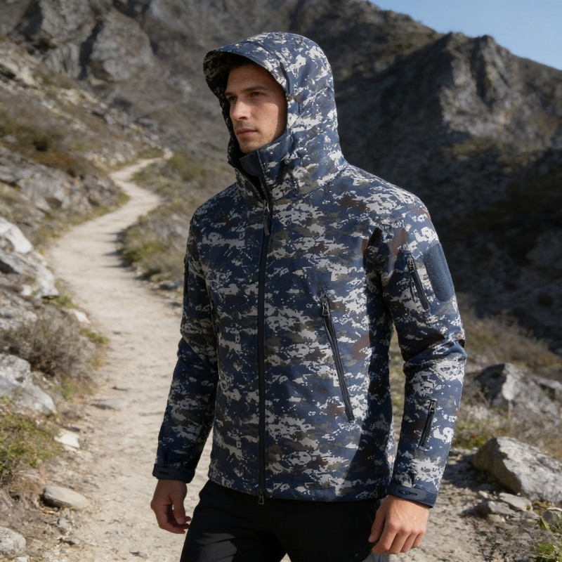 Men Waterproof Softshell Jacke – обзор и цена Outdoor Adventure Windbreaker