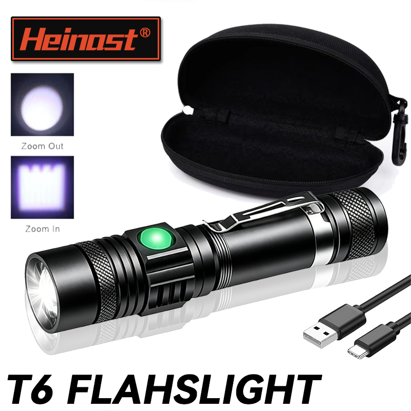 T6 LED Rechargeable Flashlight – обзор и цена Outdoor Adventure Hiking