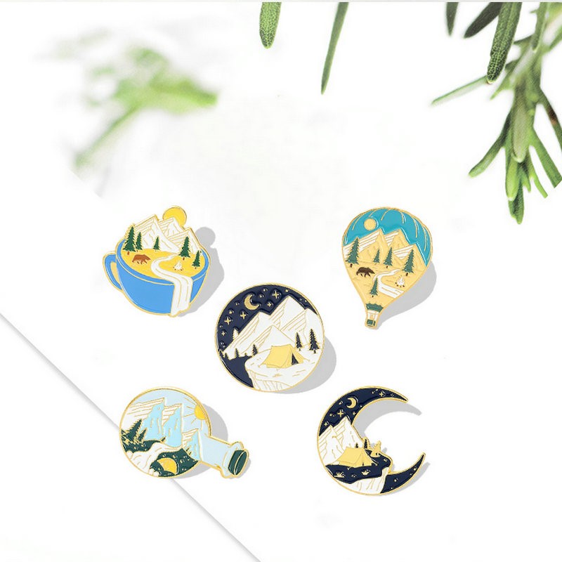 Camping Adventure Enamel Pins  – обзор и цена Outdoor Adventure With Kids