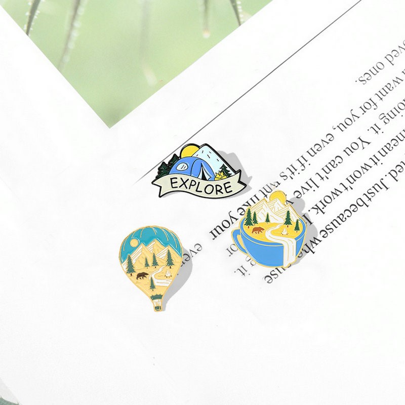 Camping Adventure Enamel Pins  – обзор и цена Outdoor Adventure With Kids