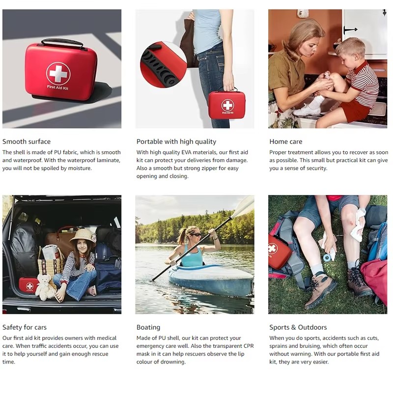 Portable First Aid Kit For Out – обзор и цена Outdoor Adventure Kit