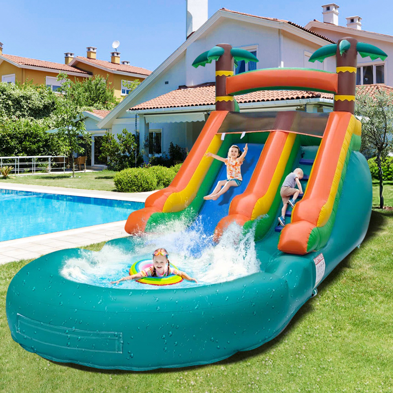 Jungle-Themed Water Slide with – обзор и цена Outdoor Adventure Recreation