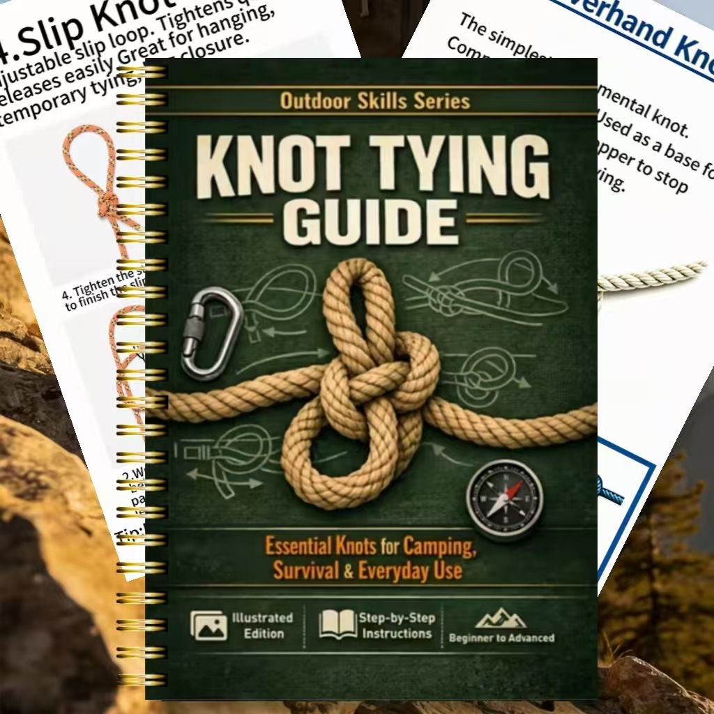 1Pcs Knot Tying Guide Book, Ou – обзор и цена Outdoor Adventure Books
