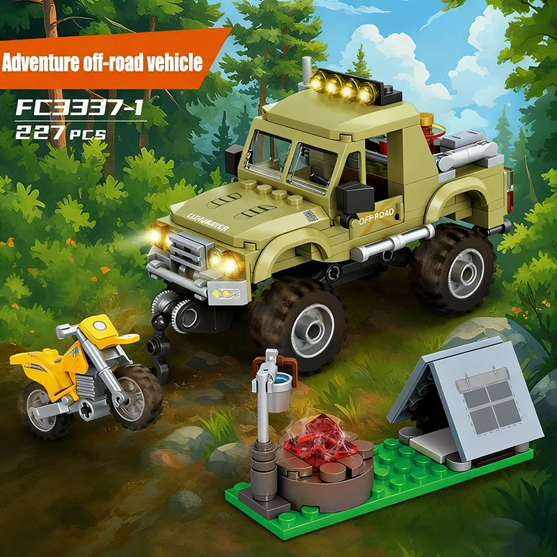 MOC Outdoor Scene Adventure Ca – обзор и цена Outdoor Adventure Recreation