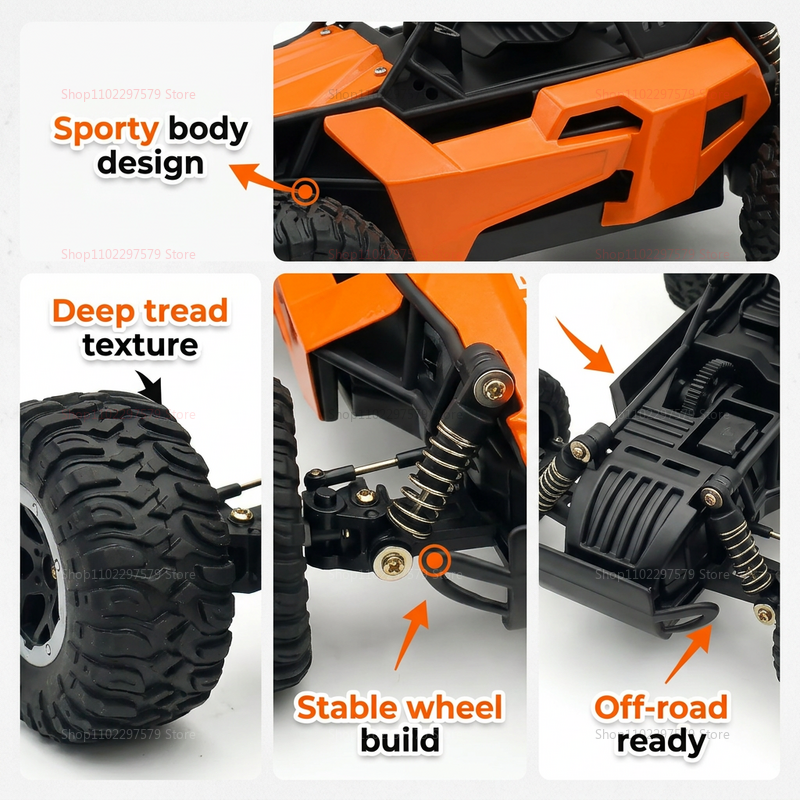 RC Monster Truck 1:16 Scale Re – обзор и цена Outdoor Adventure Vehicles
