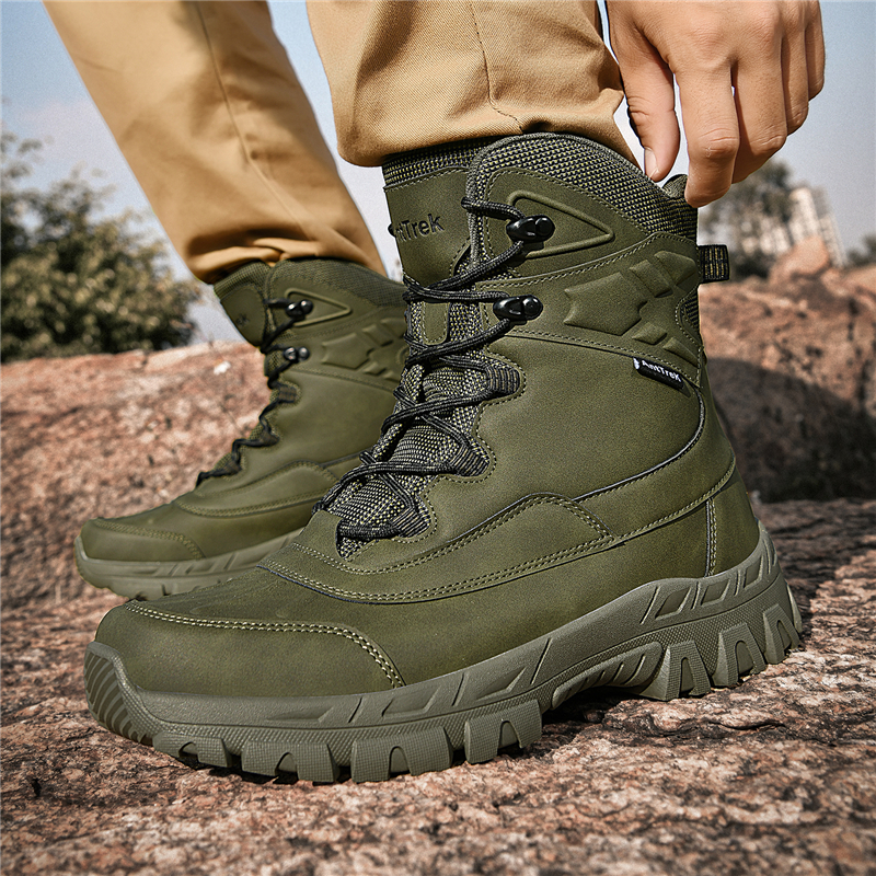 Men's high-top hiking shoes fo – обзор и цена Outdoor Adventure Hiking