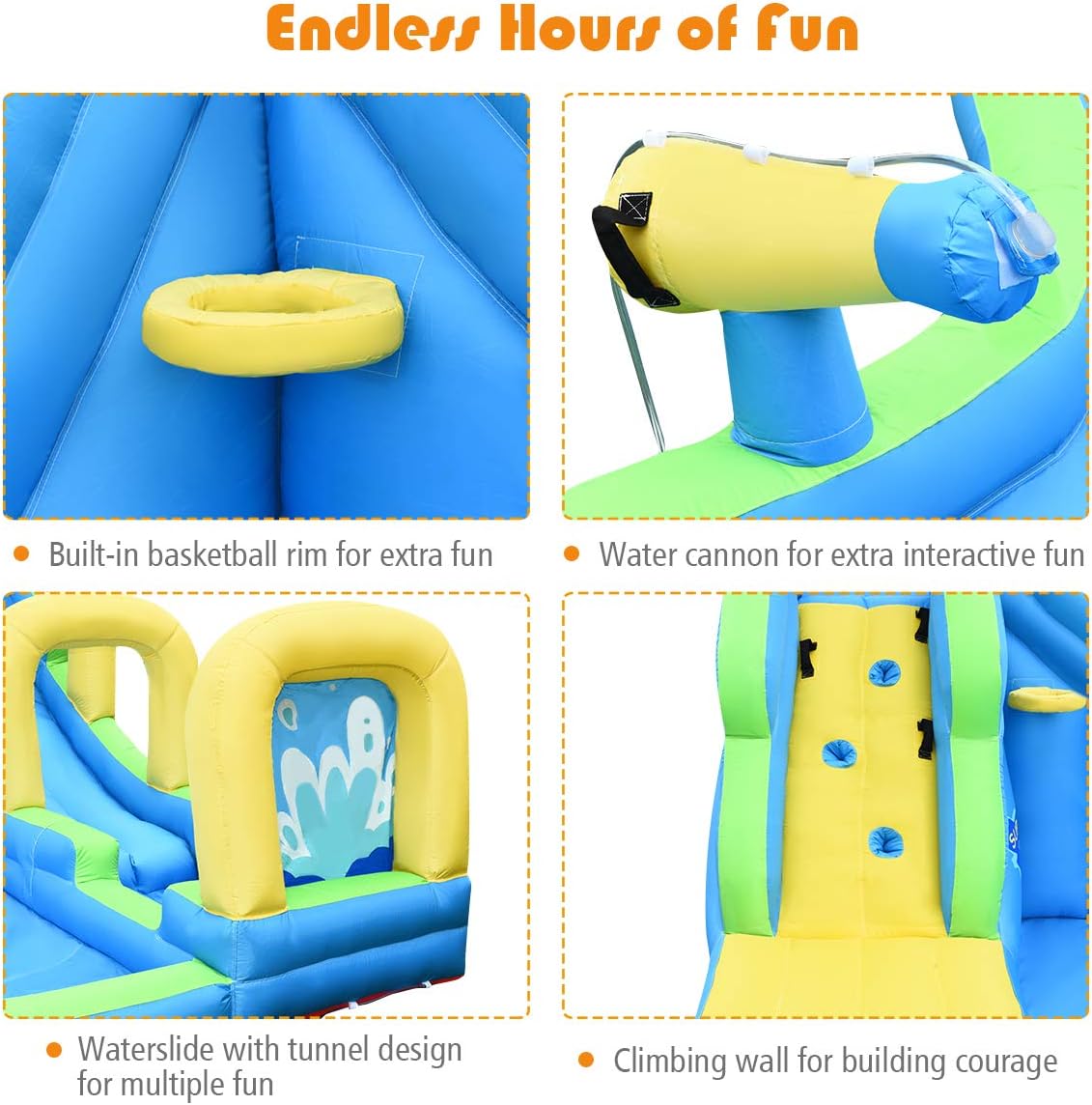Inflatable Water Slide, Advent – обзор и цена Outdoor Adventure Recreation