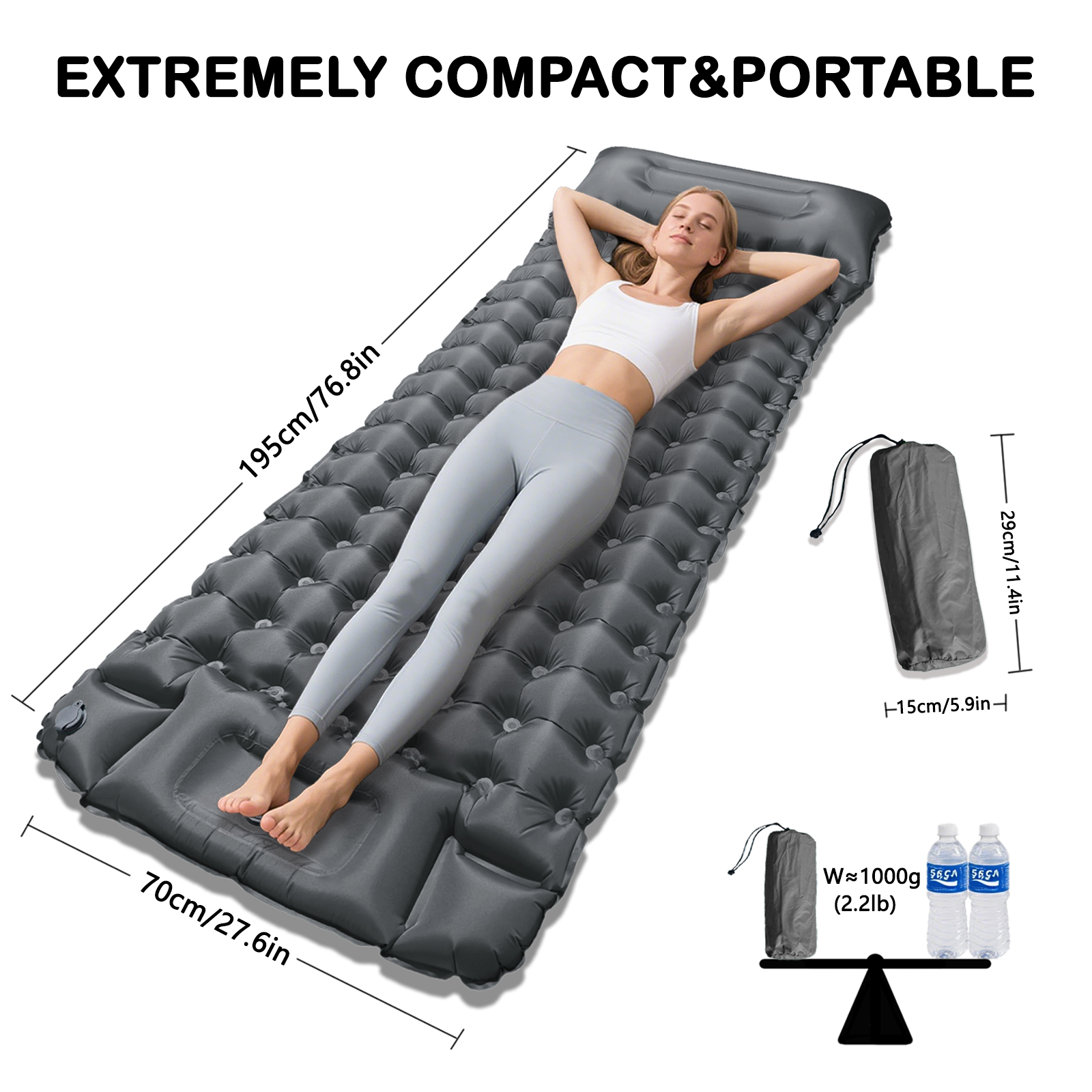Cozy 10cm Thick Inflatable Mat – обзор и цена Outdoor Adventure Ideas