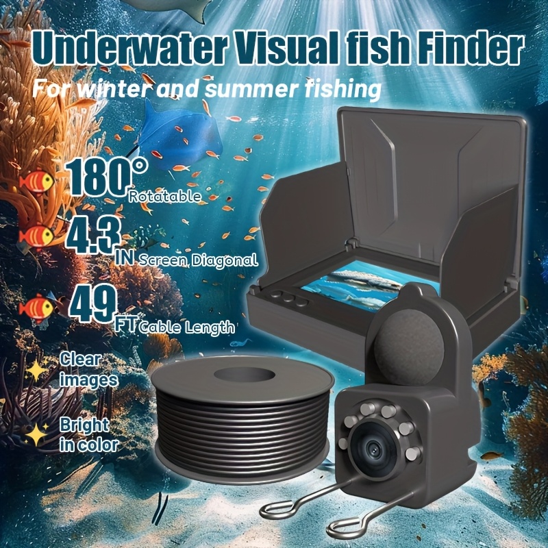 XHJ HD Fishing Monitor, 4.3 In – обзор и цена Outdoor Adventure Kit