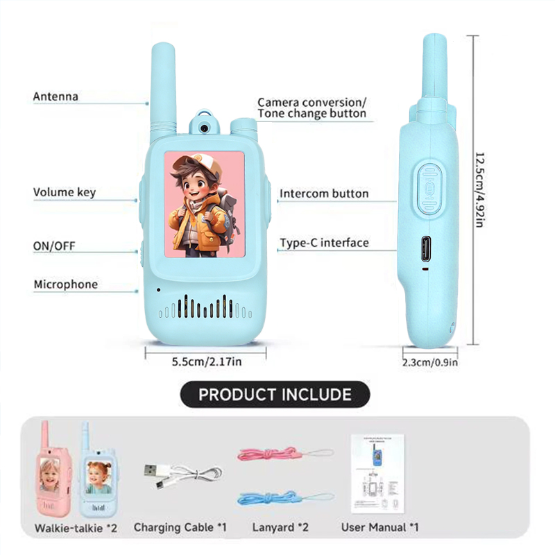2pcs kids Video Walkie Talkie  – обзор и цена Outdoor Adventure With Kids