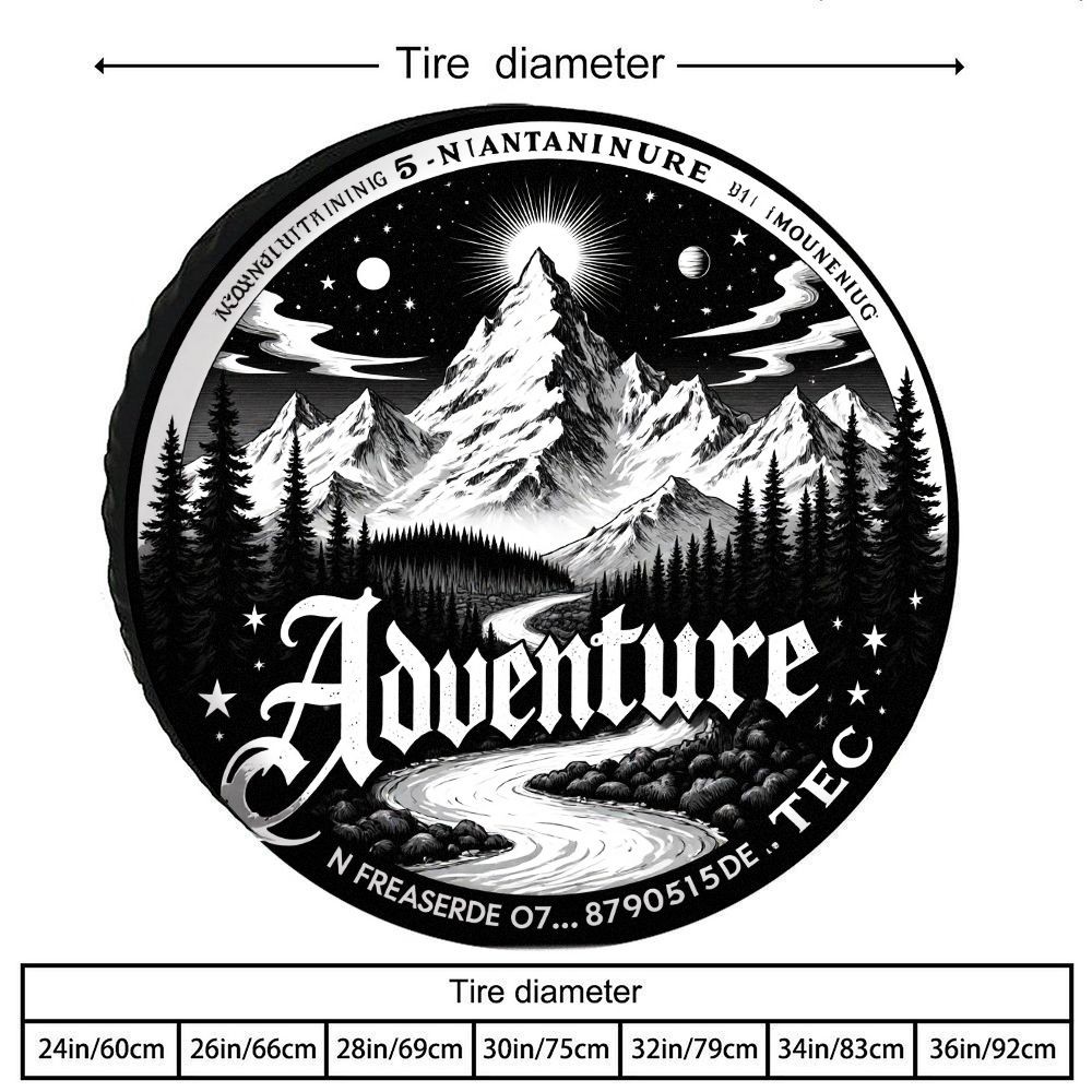 Adventure Mountain Spare Tire  – обзор и цена Outdoor Adventure Vehicles