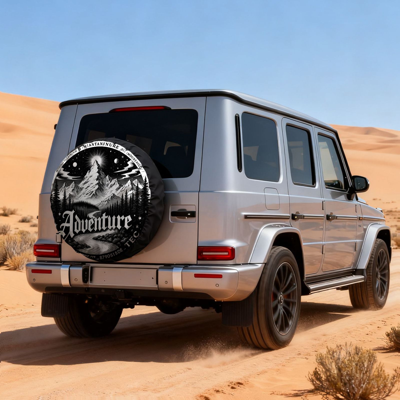 Adventure Mountain Spare Tire  – обзор и цена Outdoor Adventure Vehicles