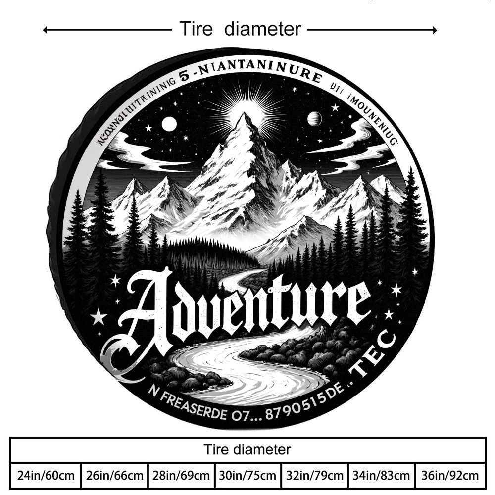 Adventure Mountain Spare Tire  – обзор и цена Outdoor Adventure Vehicles