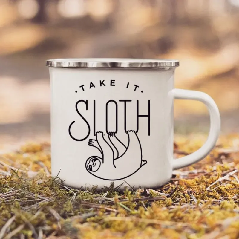Coffee Mugs Take It Sloth Enam – обзор и цена Outdoor Adventure Festival