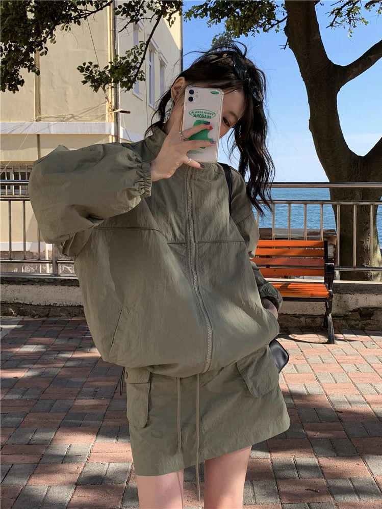 Vintage Women's Stand Collar S – обзор и цена Outdoor Adventure Windbreaker